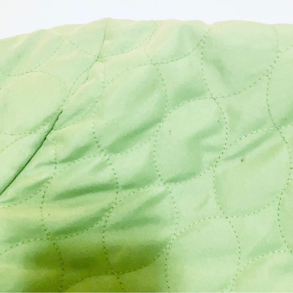Kim Rogers Polyester Lime Green Petite Medium Quilted Jacket - Picture 6 of 6